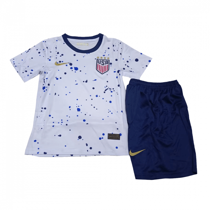 kit enfant USA 2023 domicile blanc