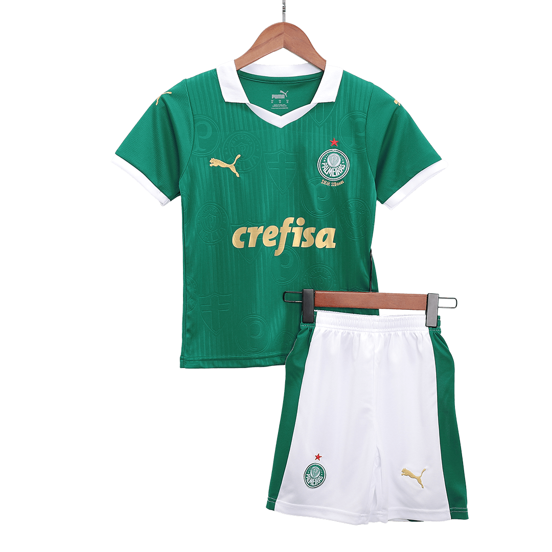 kit enfant SE Palmeiras 2024/25 domicile vert