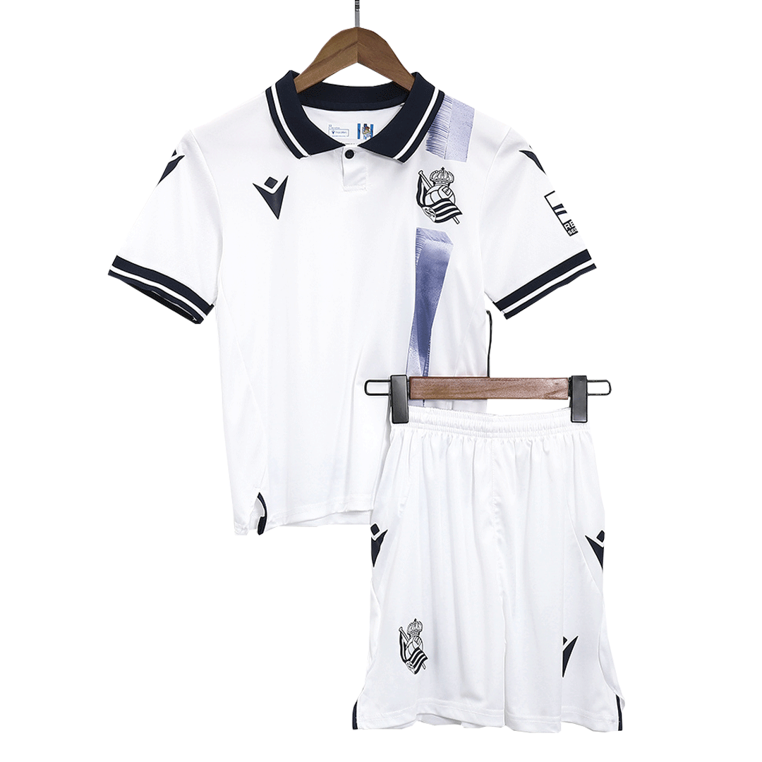 kit enfant Real Sociedad 2023/24 troisième blanc