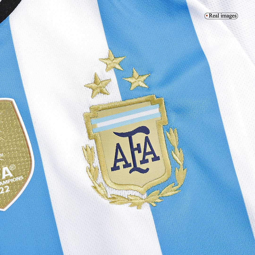 Argentina 2022 domicile White trois étoiles Kids Kit