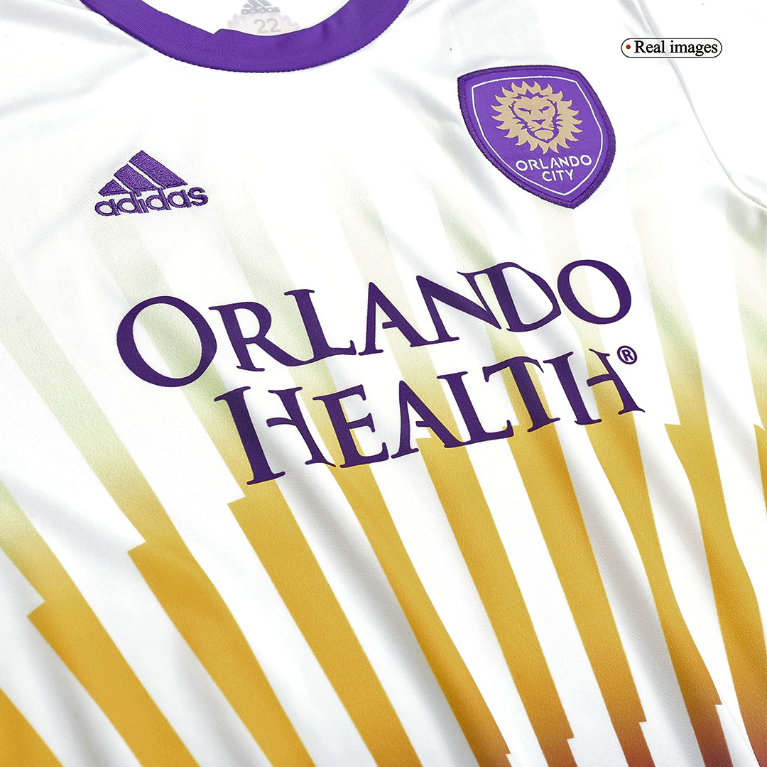 kit enfant Orlando City 2022 extérieur blanc