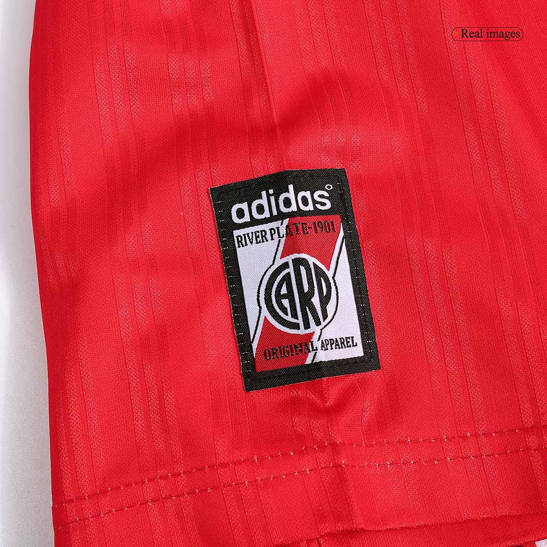 maillot River Plate 1996/97 extérieur rouge Retro