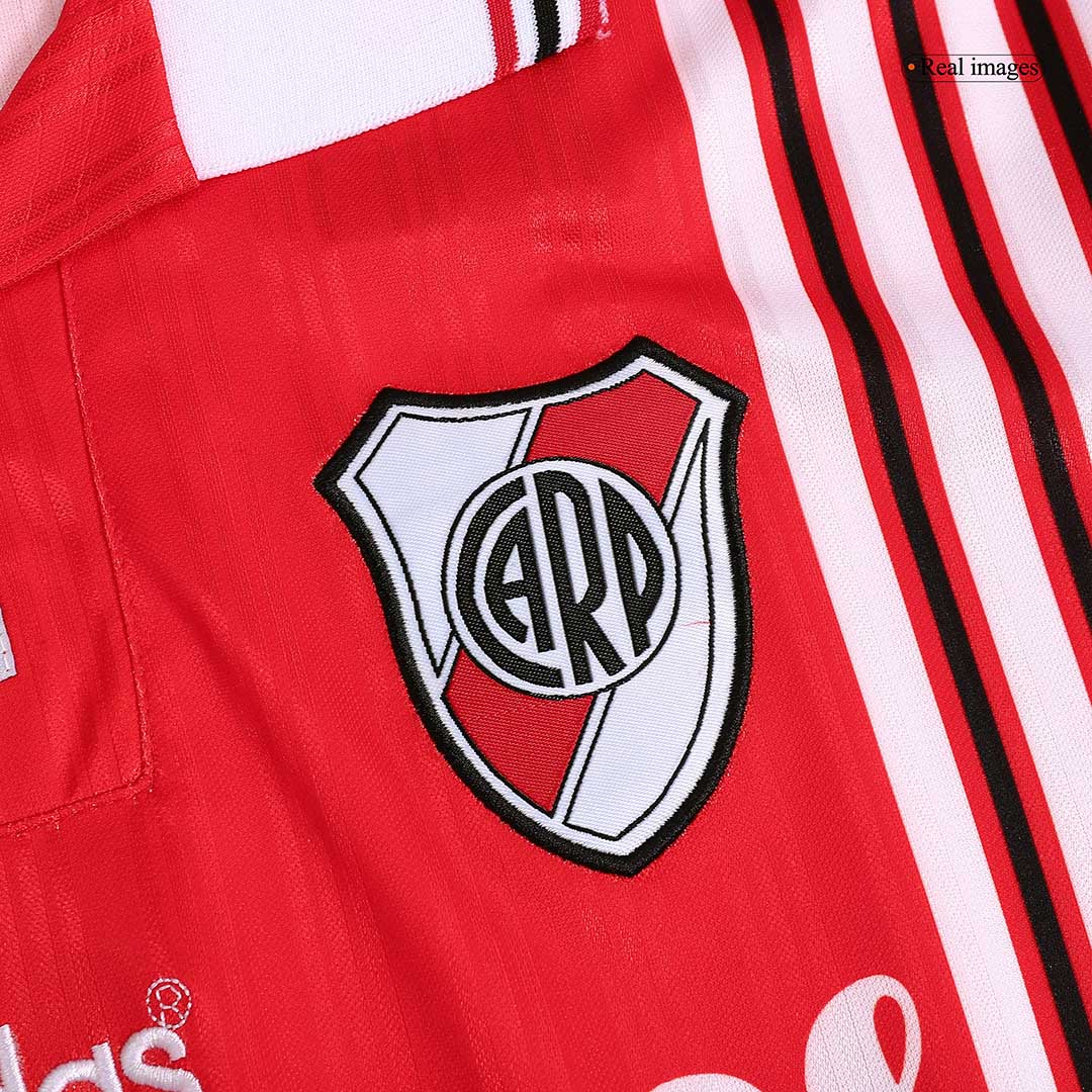 maillot River Plate 1996/97 extérieur rouge Retro