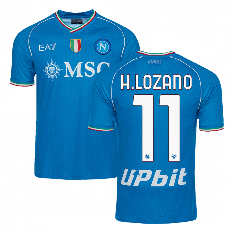 maillot H.LOZANO #11 Napoli 2023/24 domicile bleu