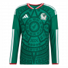 maillot Mexico 2026 domicile vert Player Version manches longues