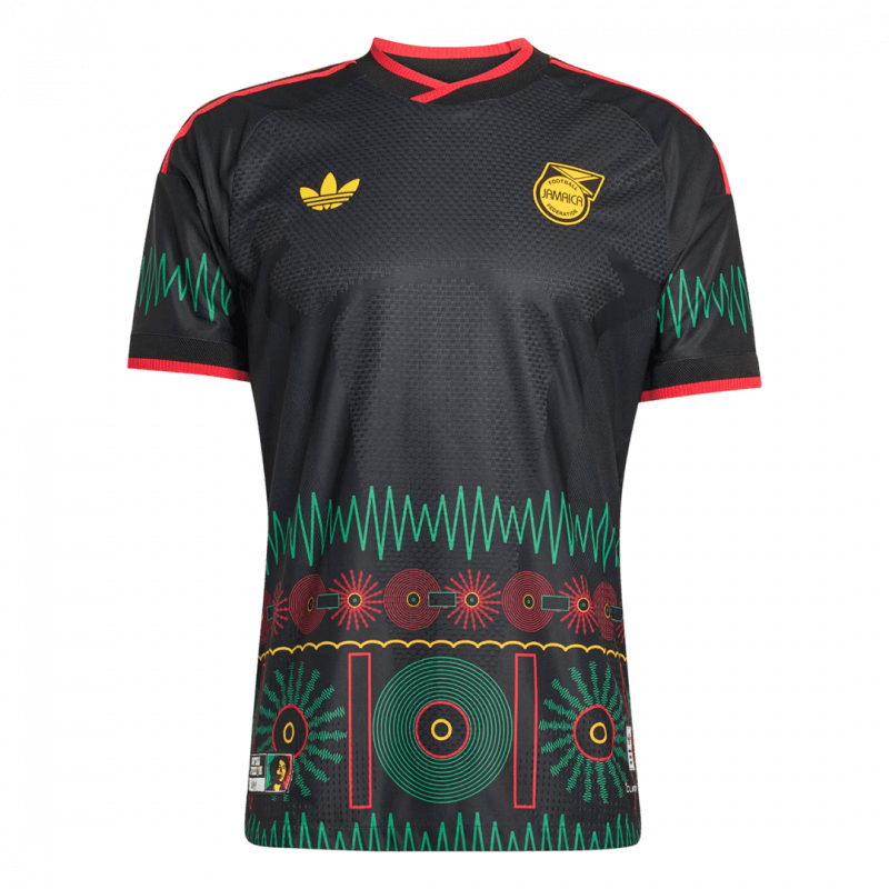 maillot Jamaica 2026 extérieur noir version joueur