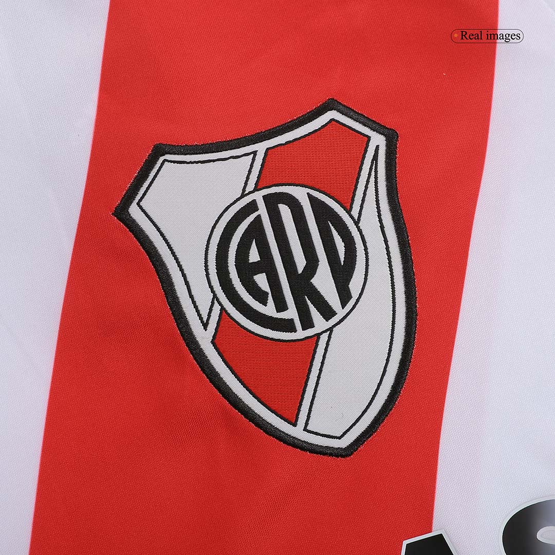 maillot River Plate 2009/10 troisième blanc manches longues Retro