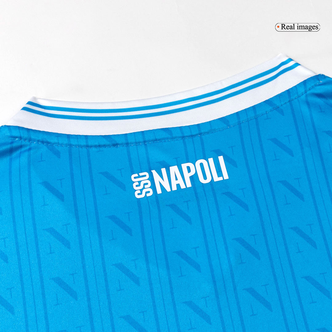 maillot DE BRUYNE #11 Napoli 2025/26 domicile bleu
