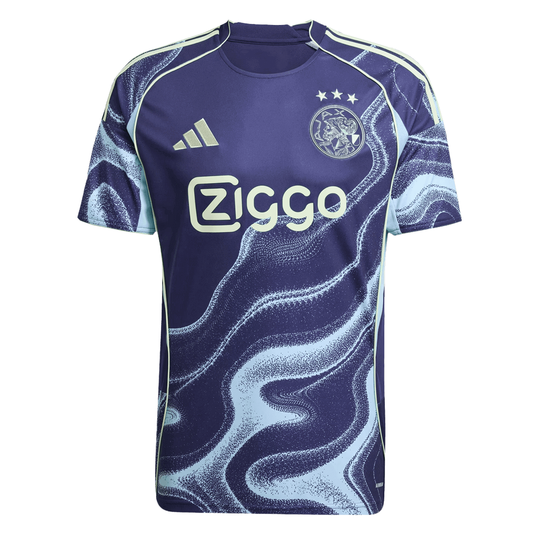 maillot Ajax 2025/26 extérieur bleu