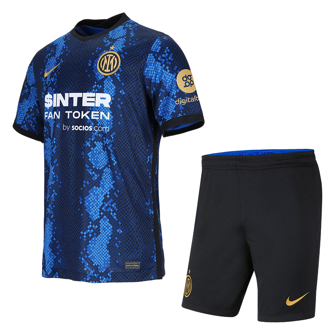 kit enfant Inter Milan 2021/22 domicile bleu