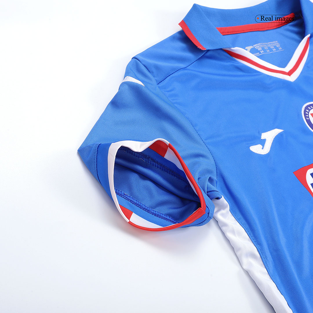 kit enfant Cruz Azul 2022/23 domicile bleu