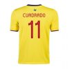 maillot CUADRADO #11 Colombia 2021 domicile jaune