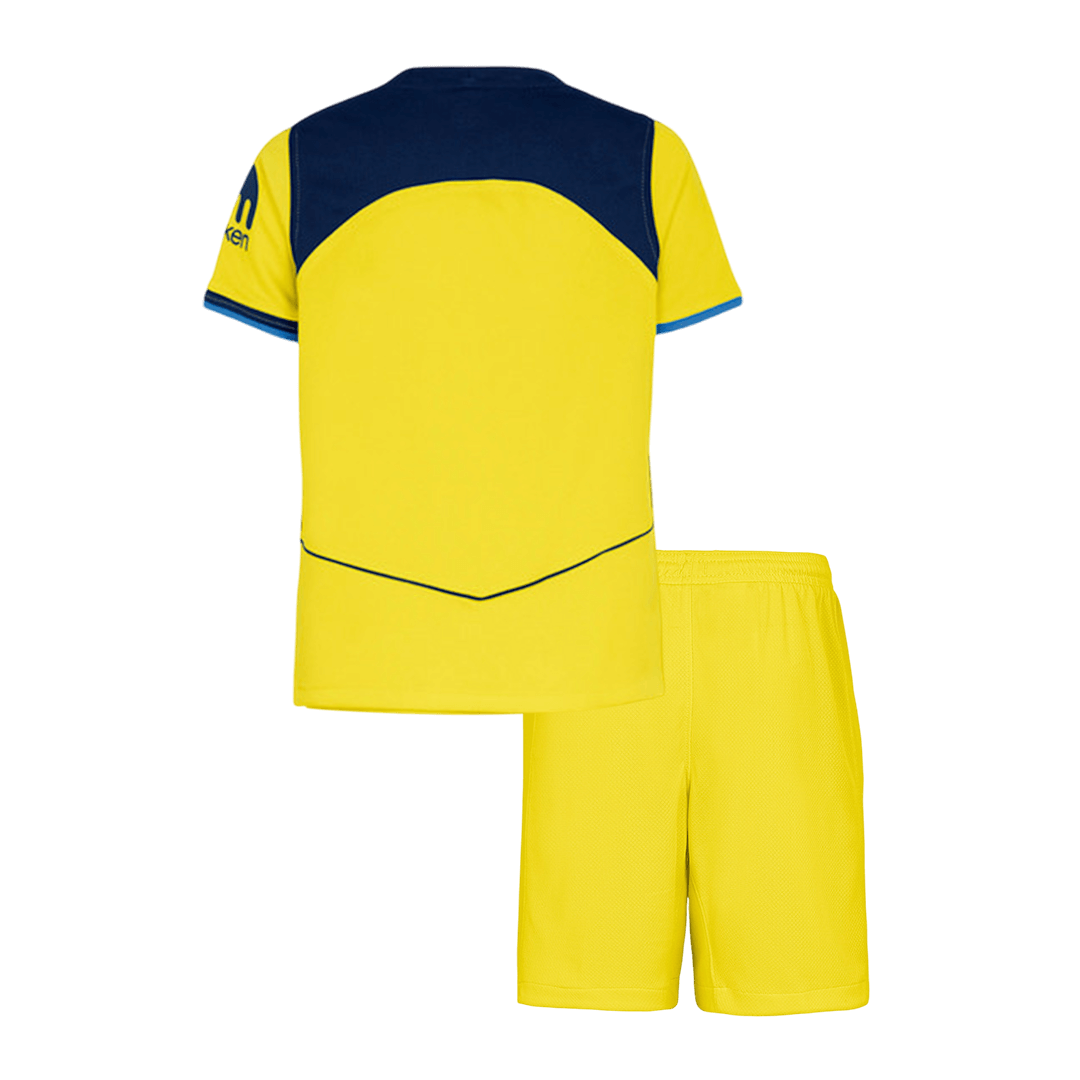 kit enfant Tottenham Hotspur 2025/26 troisième jaune