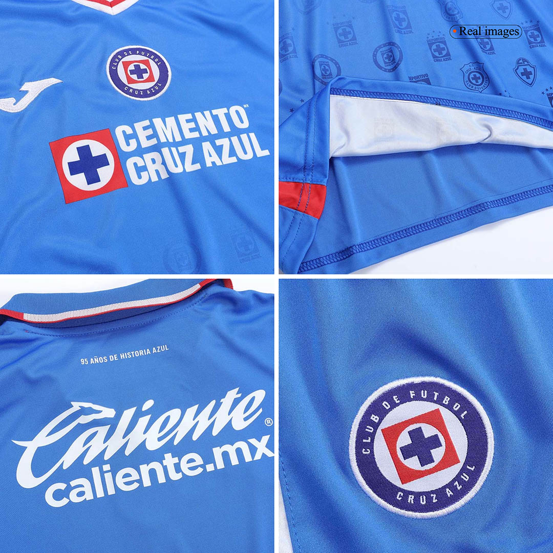 kit enfant Cruz Azul 2022/23 domicile bleu