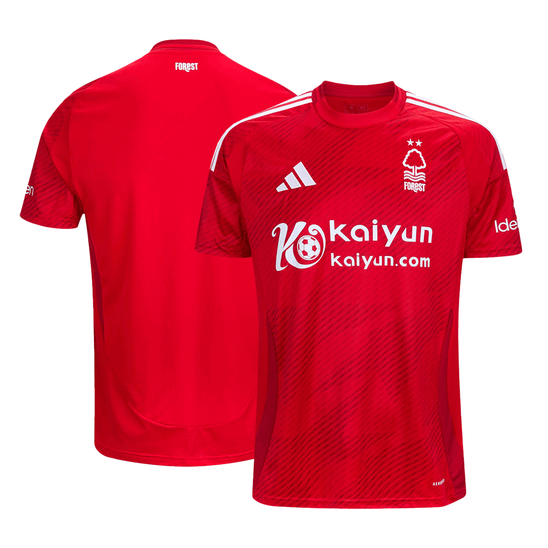 maillot Nottingham Forest 2024/25 domicile rouge