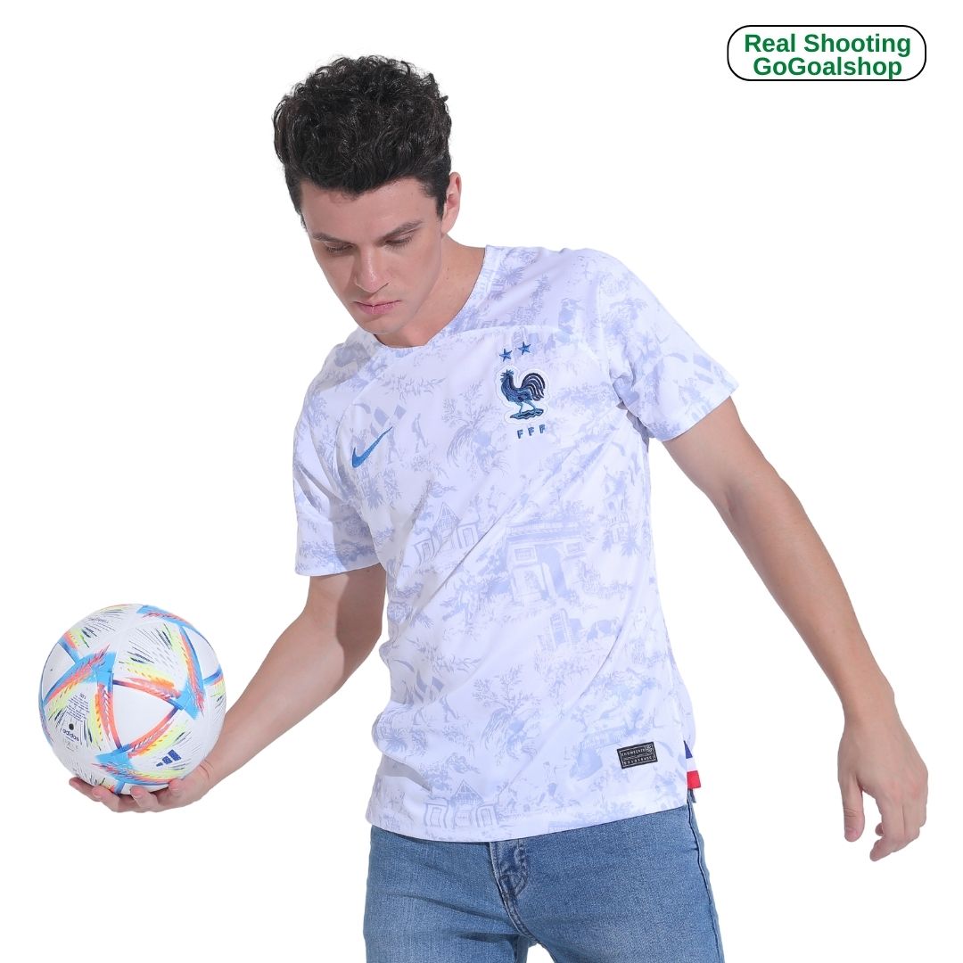 maillot France 2022 extérieur blanc