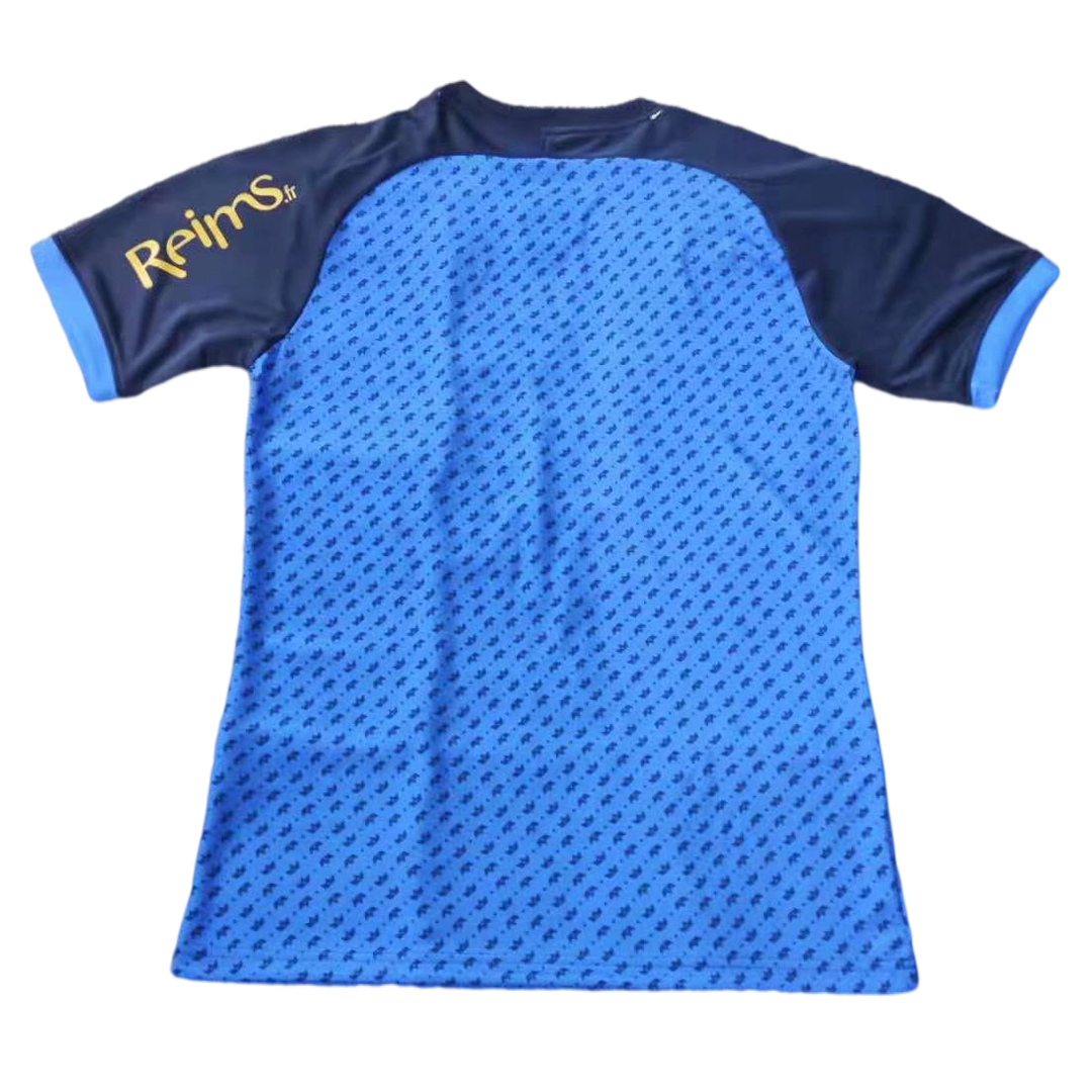 maillot Stade de Reims 2021/22 extérieur bleu