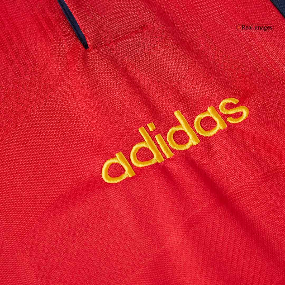 maillot Spain 1996 domicile rouge Retro