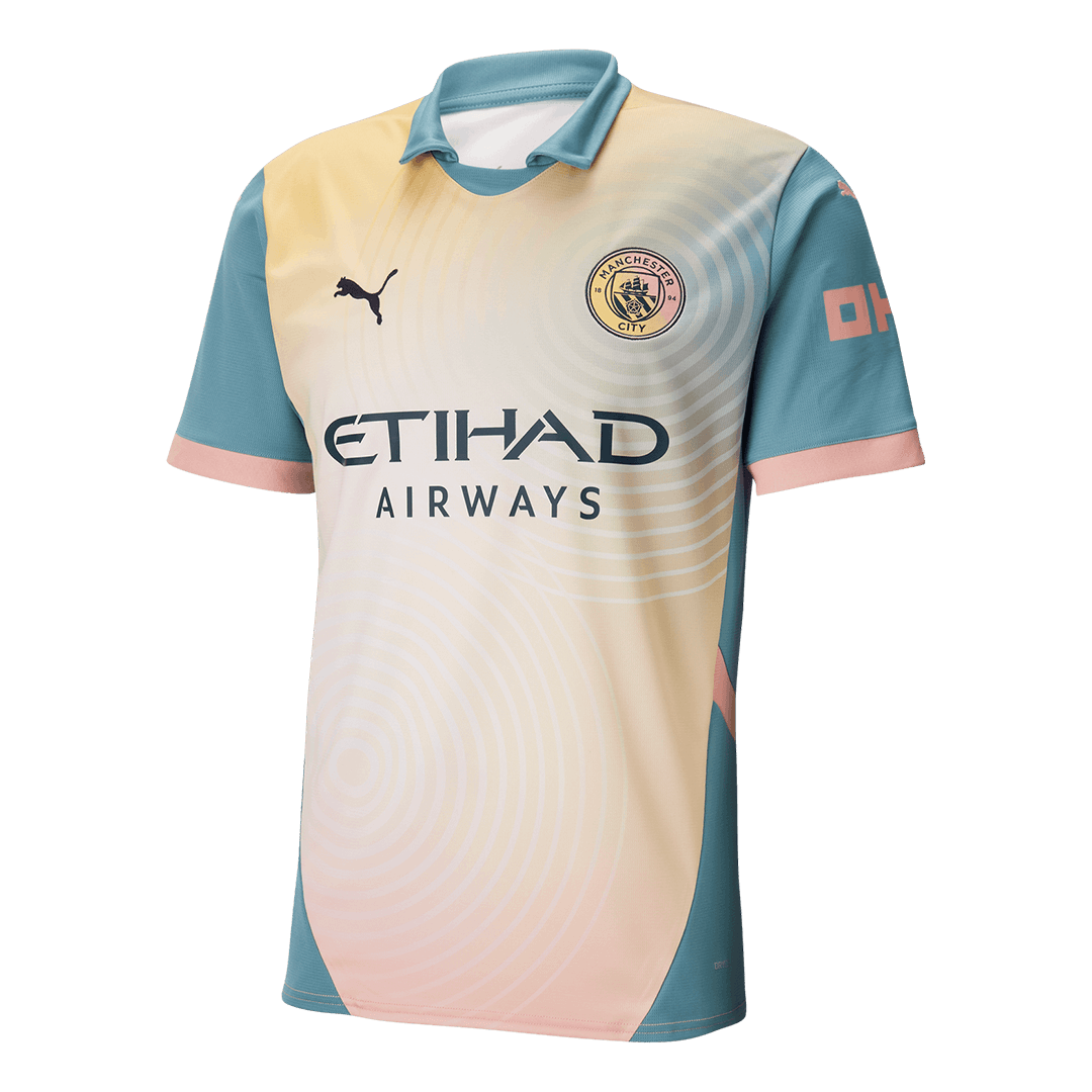 maillot Manchester City 2024/25 quatrième bleu