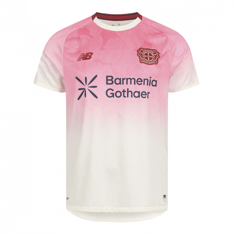 maillot Bayer Bayer 04 Leverkusen 2025/26 extérieur rose
