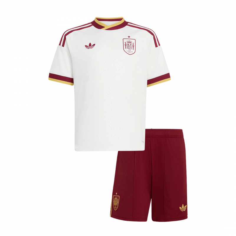 kit enfant Spain 2026 extérieur blanc