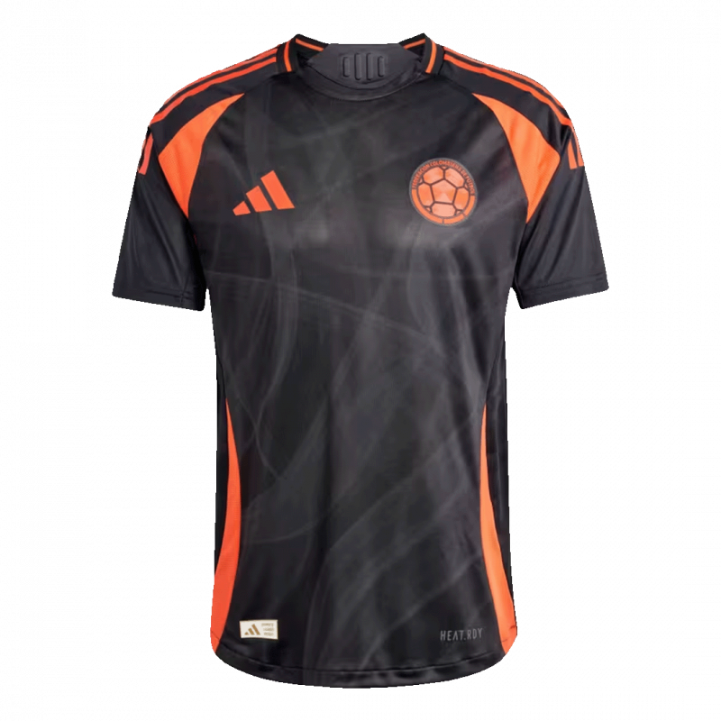 maillot Colombia 2024 extérieur noir Player Version