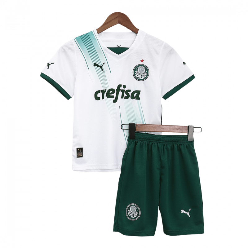 kit enfant SE Palmeiras 2023/24 extérieur vert