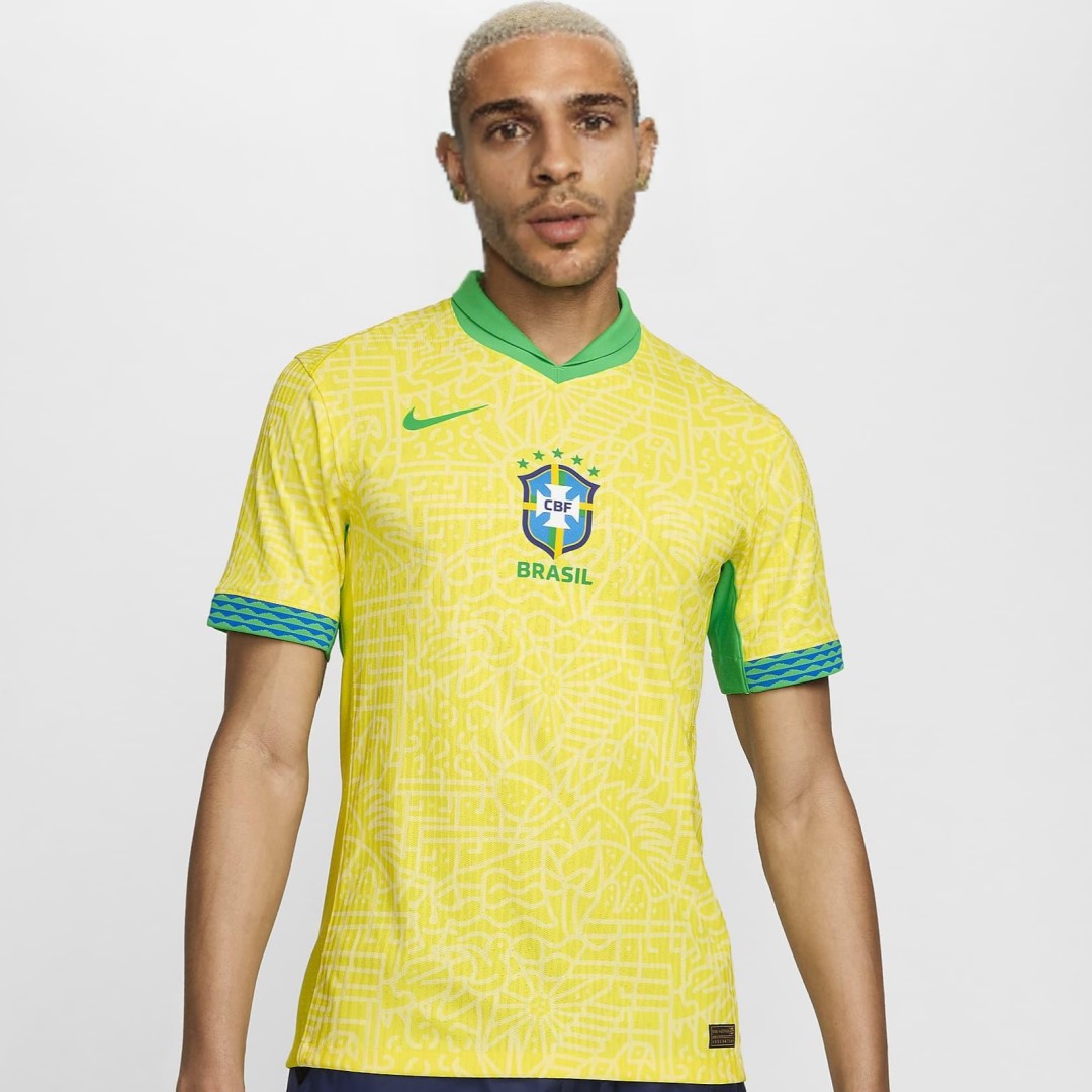 maillot Brazil 2024 domicile jaune Player Version