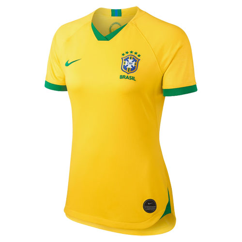 maillot Brazil 2019 domicile jaune Femme