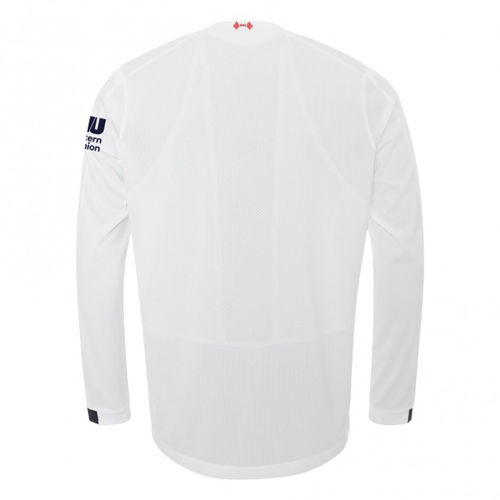 maillot Liverpool 2019/20 extérieur blanc manches longues