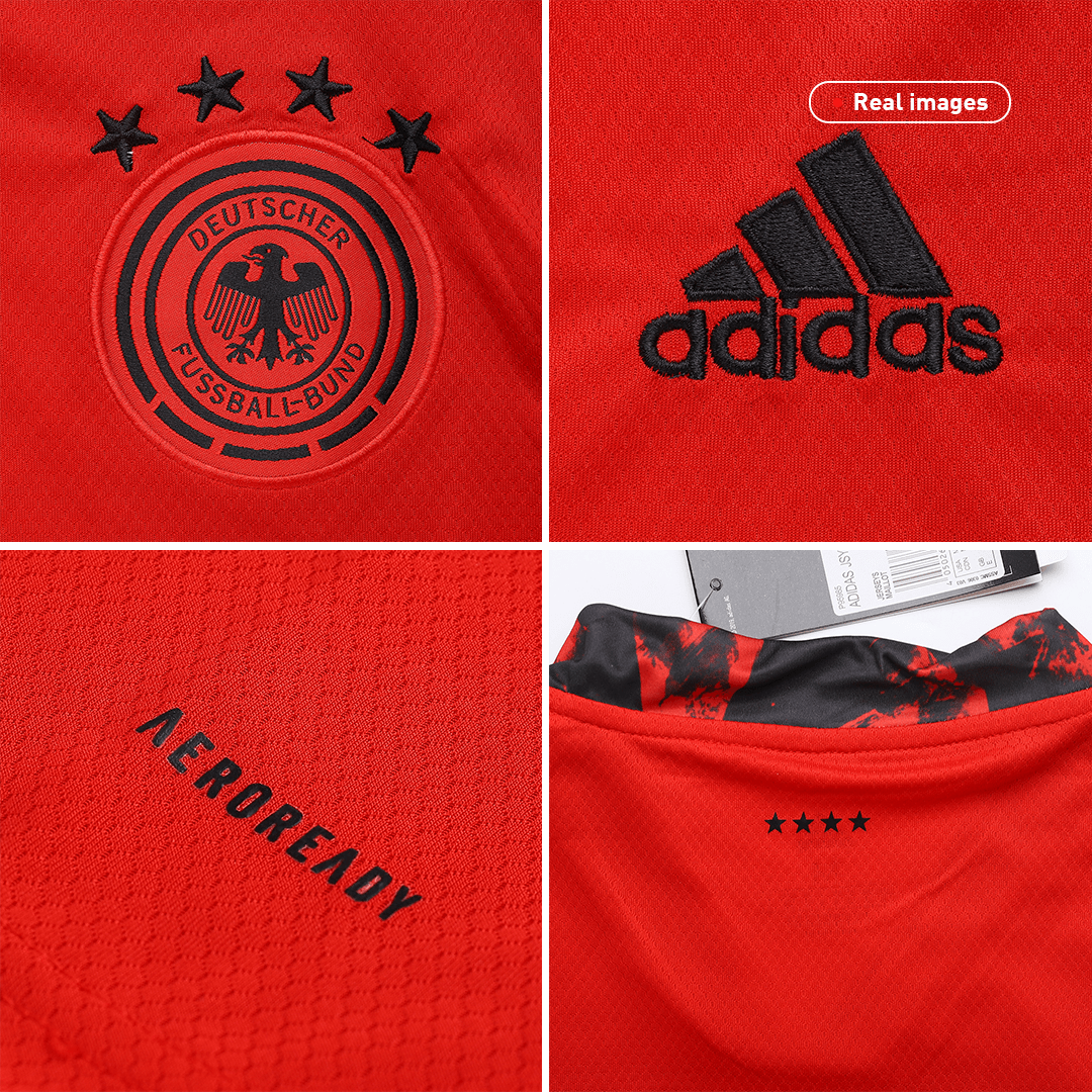Germany 2020 Goalkeeper Red Goalkeeper Jersey