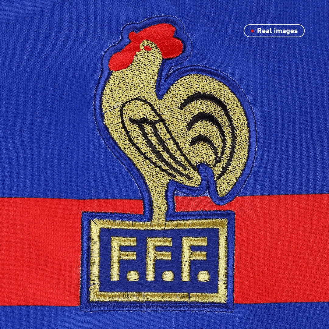 maillot France 1984 domicile bleu Retro