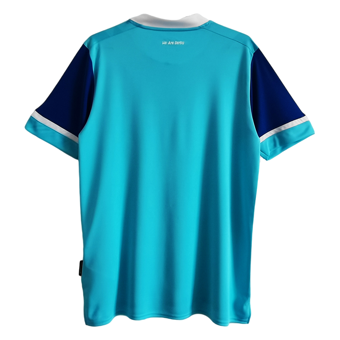 maillot Derby County 2021/22 extérieur bleu