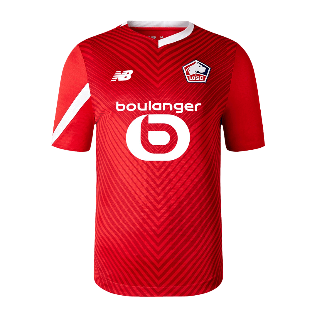 maillot Lille OSC 2023/24 domicile rouge