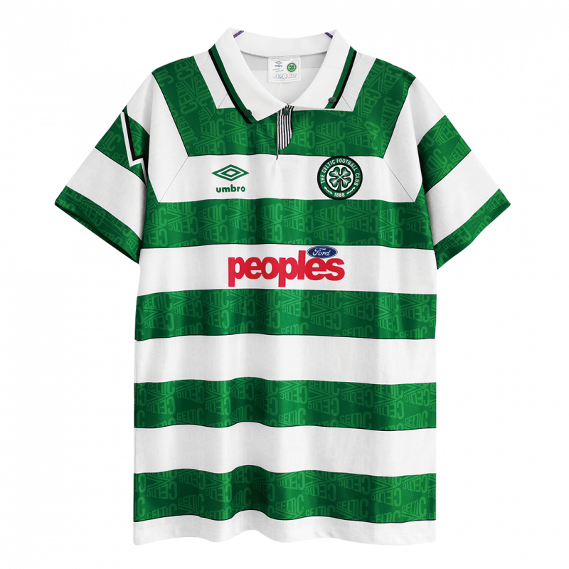 maillot Celtic 1991/92 domicile blanc Retro