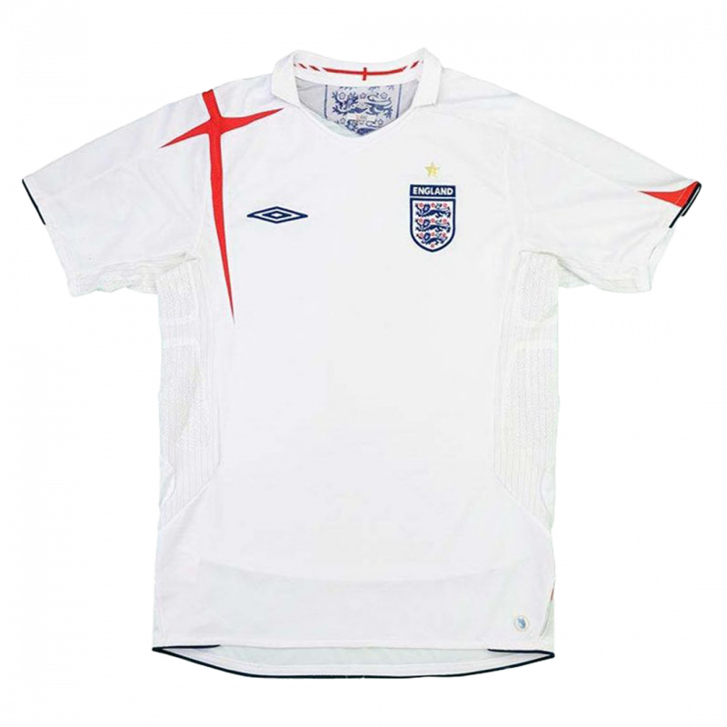 maillot England 2006 domicile blanc Retro