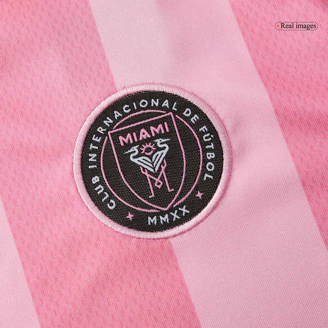 kit enfant Inter Miami CF 2025 domicile rose