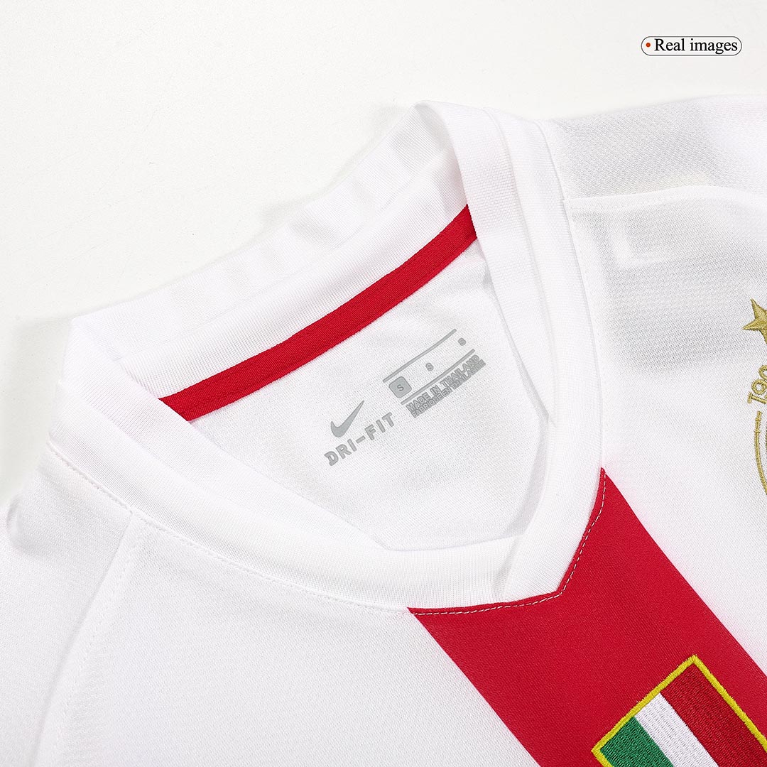 maillot Inter Milan 2007/08 extérieur blanc Retro