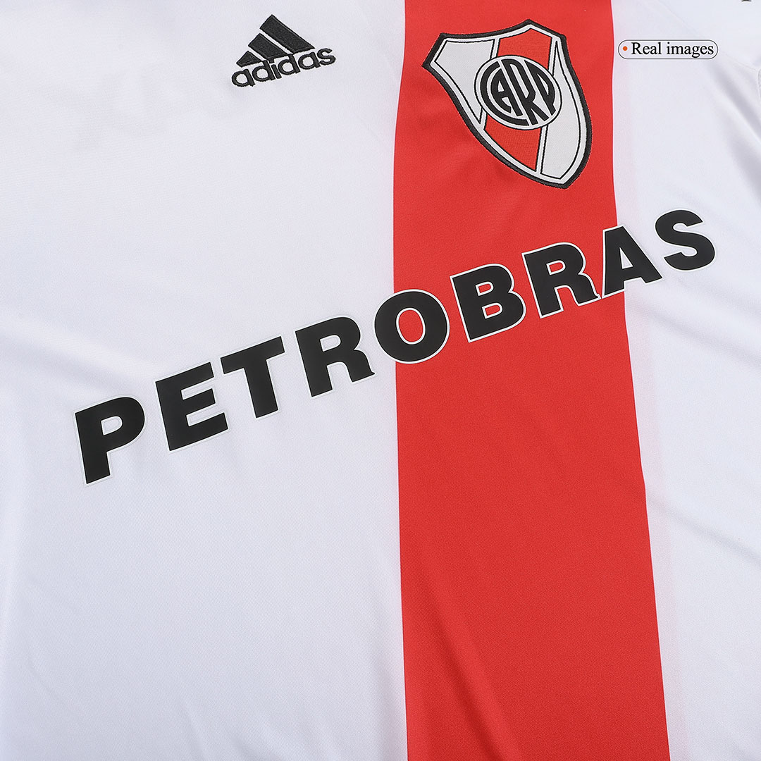 maillot River Plate 2009/10 troisième blanc manches longues Retro