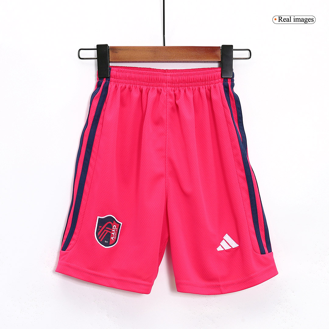 kit enfant St. Louis City SC 2023 domicile rose