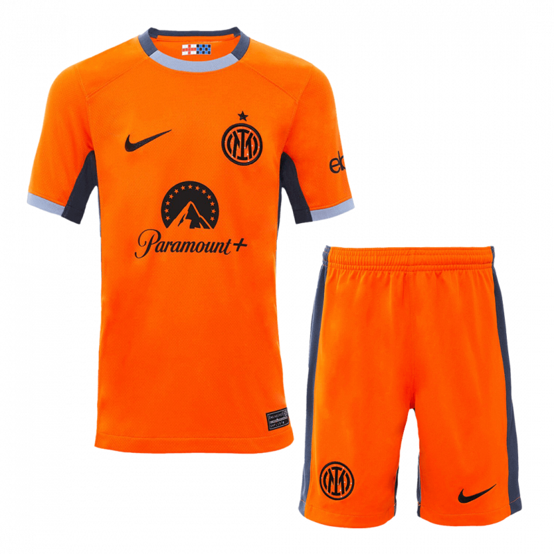 kit enfant Inter Milan 2023/24 troisième orange