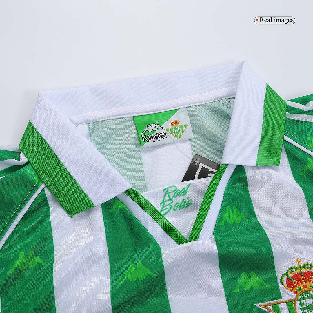 maillot Real Betis 1995/96 domicile blanc Retro