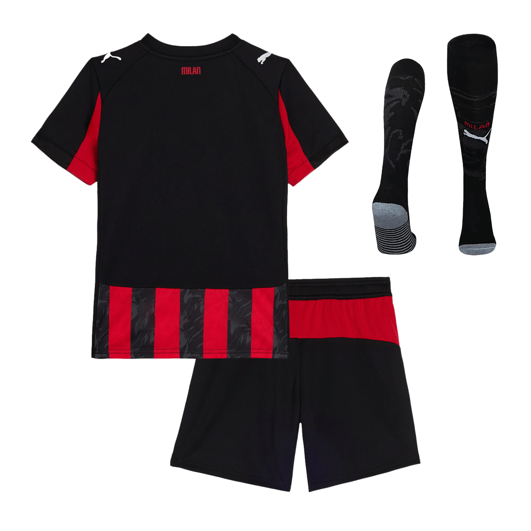 kit enfant AC Milan 2025/26 domicile noir