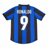 maillot RONALDO #9 Inter Milan 1999/00 domicile noir Retro