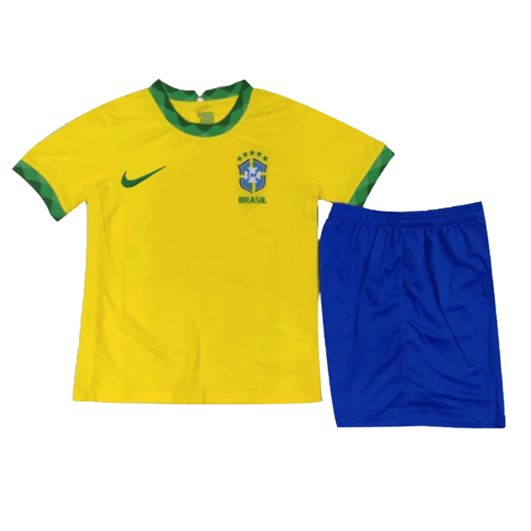 kit enfant Brazil 2021 domicile jaune