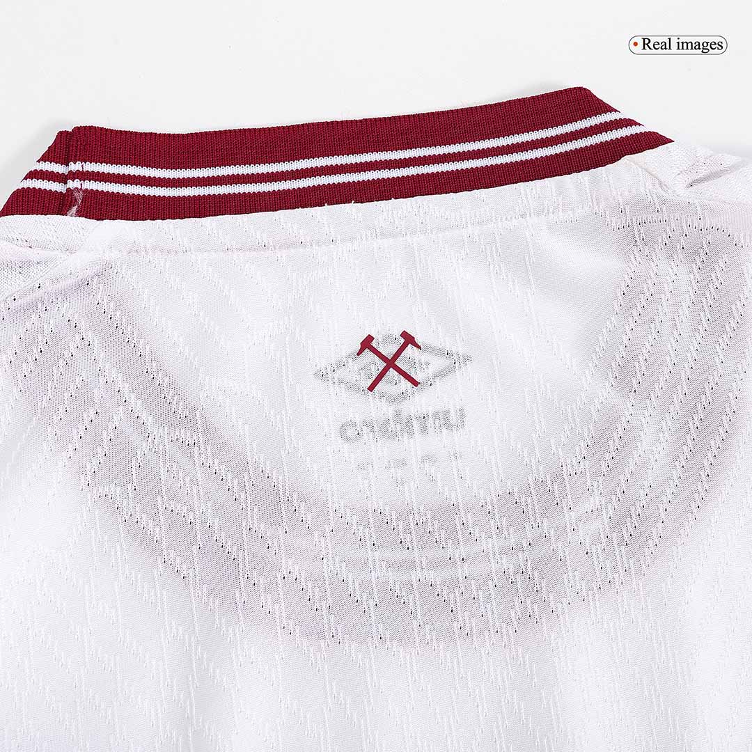 maillot West Ham United 2023/24 extérieur blanc Player Version