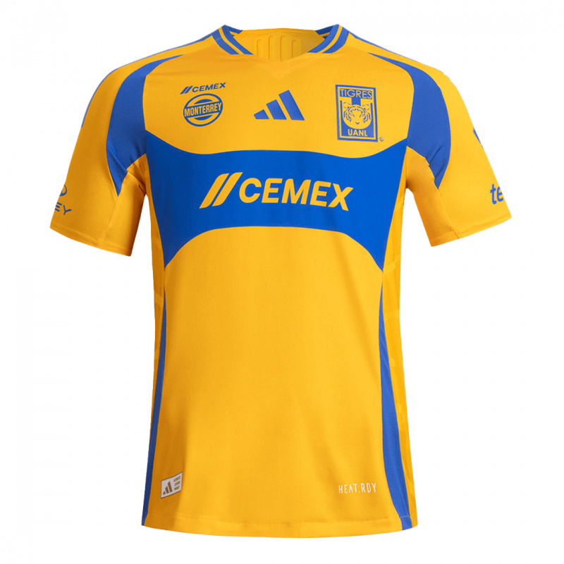 maillot Tigres UANL 2024/25 domicile jaune Player Version