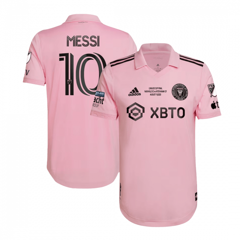 maillot MESSI #10 Inter Miami CF 2023 domicile rose version joueur