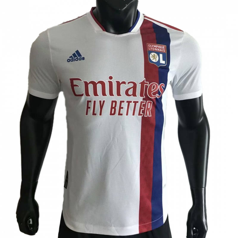 maillot Olympique Lyonnais 2021/22 domicile blanc Player Version