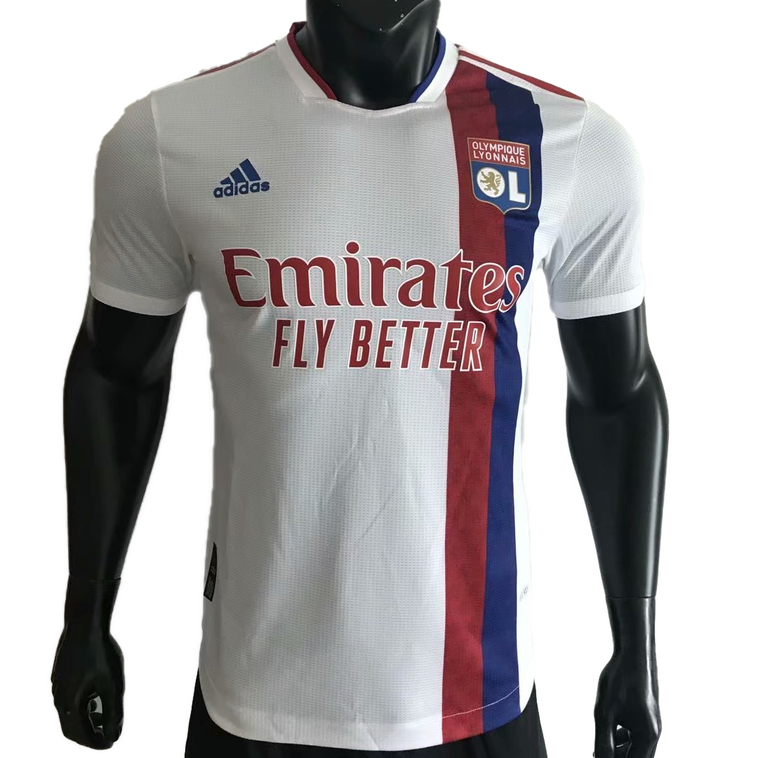 maillot Olympique Lyonnais 2021/22 domicile blanc Player Version